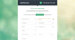 Desktop Screenshot of cashhits.com